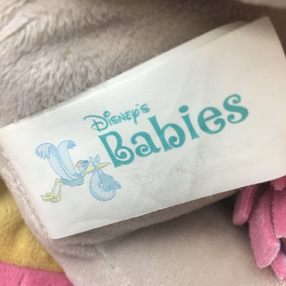 Disney Babies Baby Dumbo w/ Blanket Plush Stuffed Animal 11" Elephant Circus - Picture 10 of 11